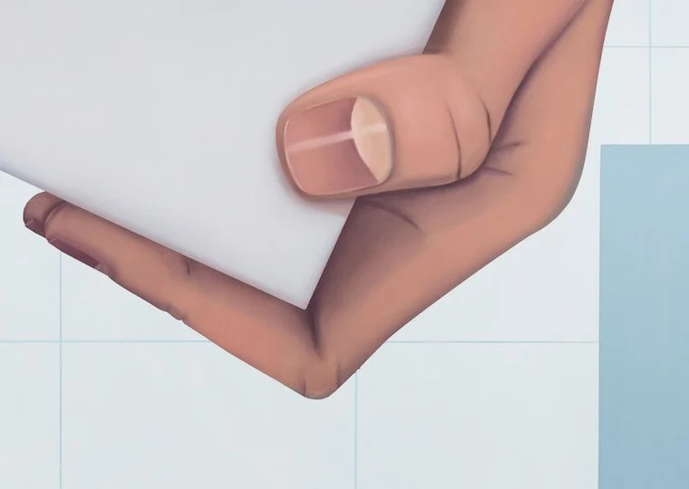 The hands on the corner, holding the move together.