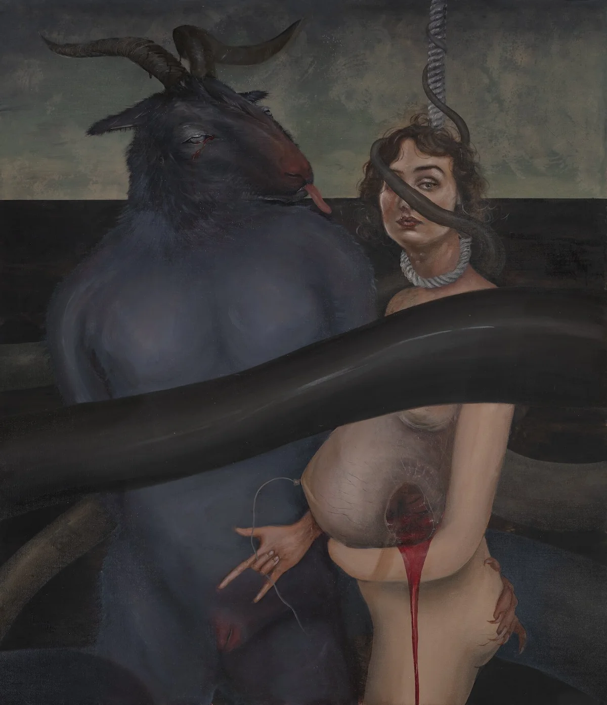 Agata Słowak, Self-Portrait with a Balloon
